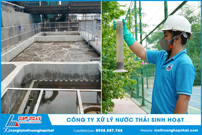 Công ty xử lý nước thải sinh hoạt