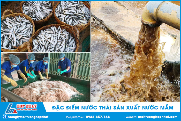 Đặc điểm nước thải sản xuất nước mắm