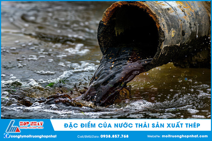 Đặc điểm nước thải sản xuất thép