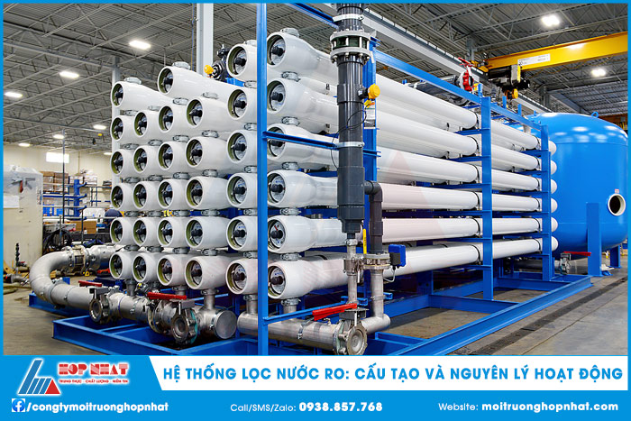 Hệ thống lọc nước RO là gì? Cấu tạo và nguyên lý hoạt động