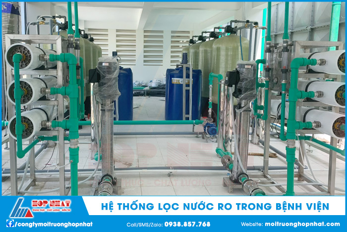 Hệ thống lọc nước RO bệnh viện