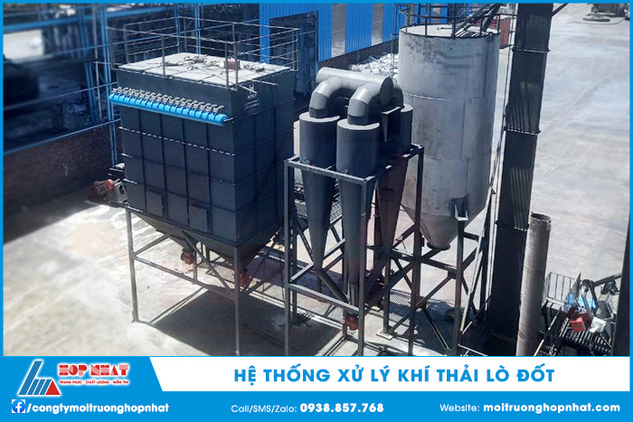 Hệ thống xử lý khí thải lò đốt
