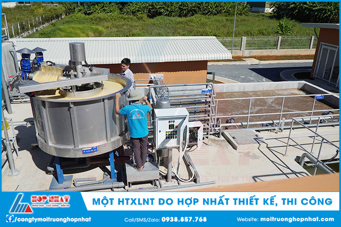 Một hệ thống XLNT ngành thực phẩm do Hợp Nhất thiết kế và thi công