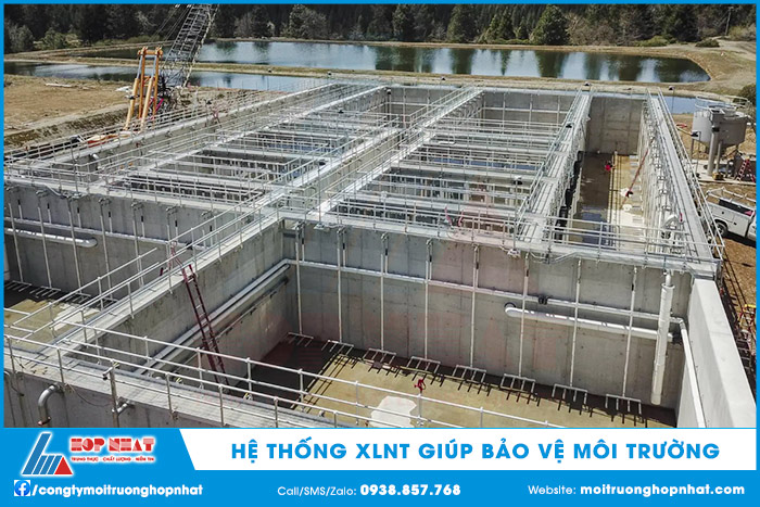 Hệ thống xử lý nước thải giúp bảo vệ môi trường