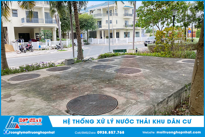 Hệ thống xử lý nước thải khu dân cư