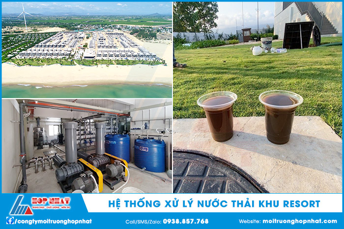 Chuyên xử lý nước thải khu du lịch, nghỉ dưỡng