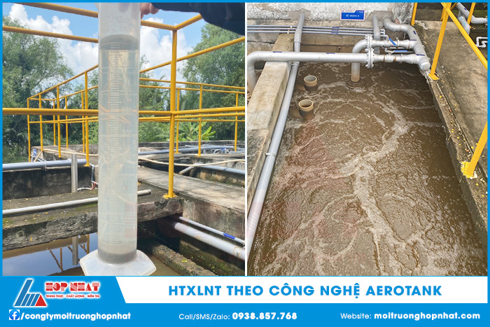 Hệ thống XLNT theo công nghệ Aerotank