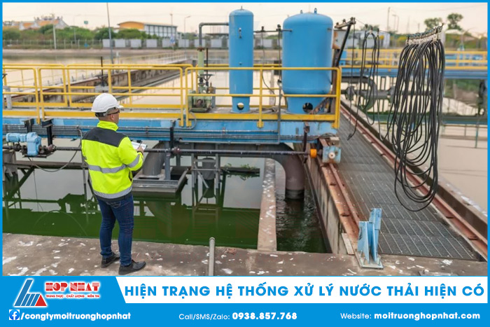 Hiện trạng hệ thống XLNT hiện có