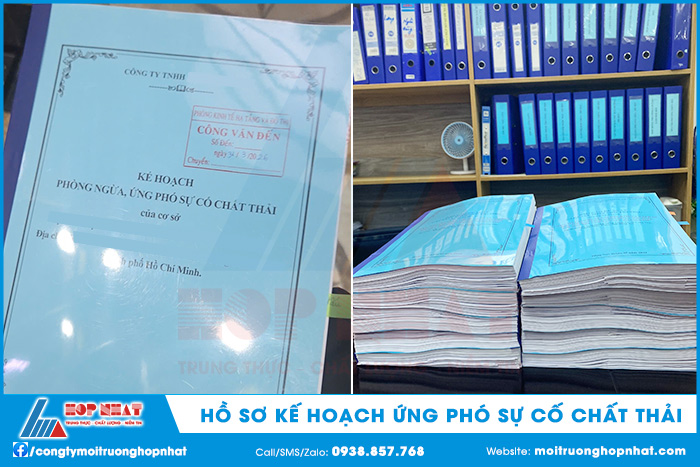 Lập Hồ sơ kế hoạch ứng phó sự cố chất thải tại một cơ sở