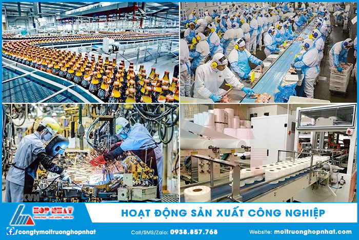 Hoạt động sản xuất công nghiệp