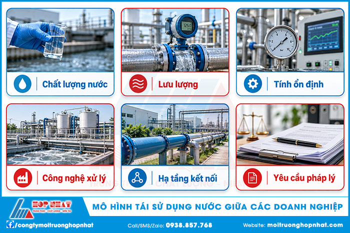 Mô hình tái sử dụng nước giữa các doanh nghiệp