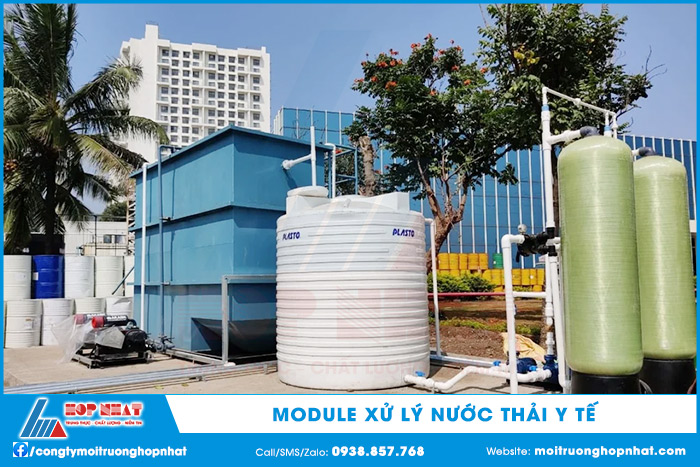 Module xử lý nước thải y tế (ảnh minh họa)