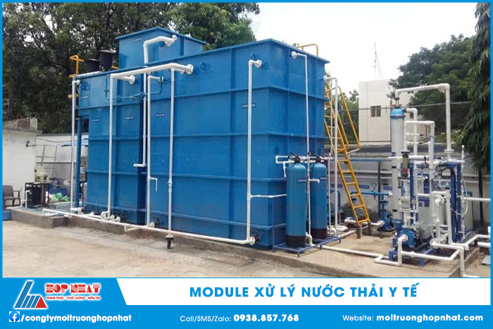 Module xử lý nước thải y tế 