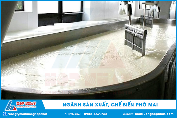 Ngành sản xuất, chế biến phô mai