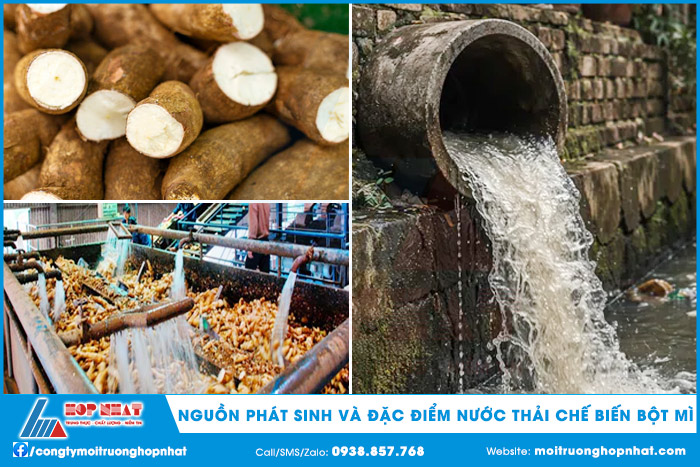 Nguồn phát sinh và đặc điểm nước thải chế biến bột mì