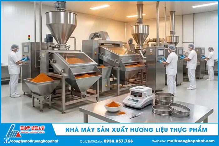 Nhà máy sản xuất hương liệu thực phẩm