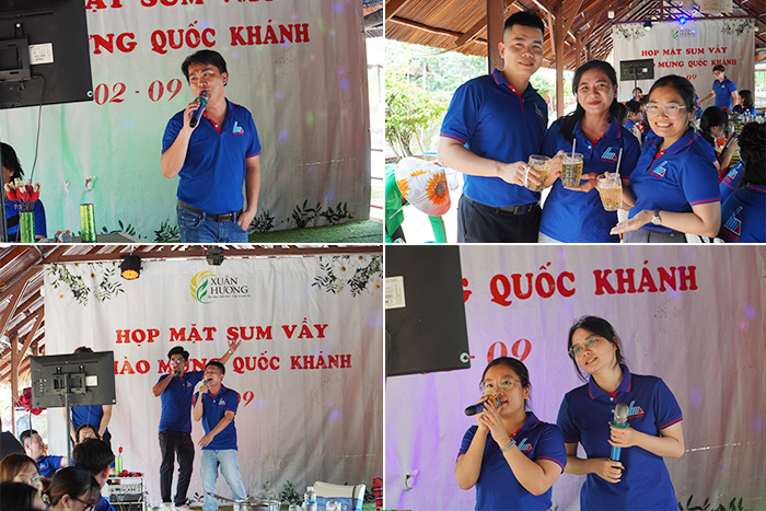 Nhập tiệc và giao lưu văn nghệ