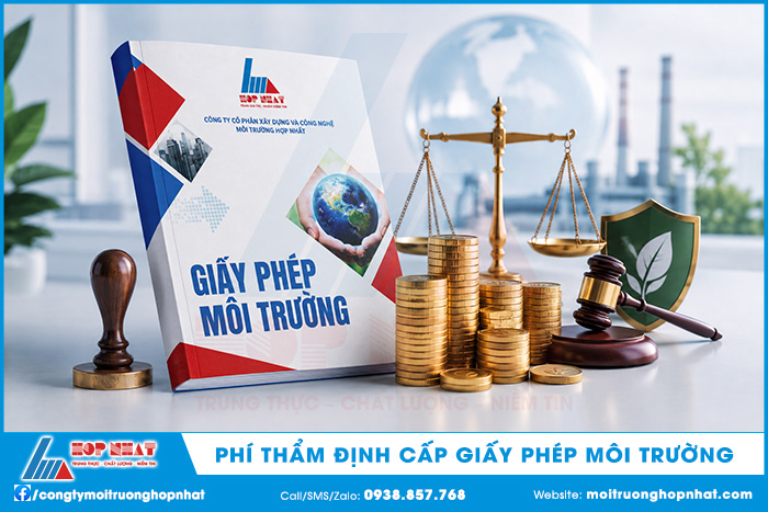 Phí thẩm định cấp giấy phép môi trường