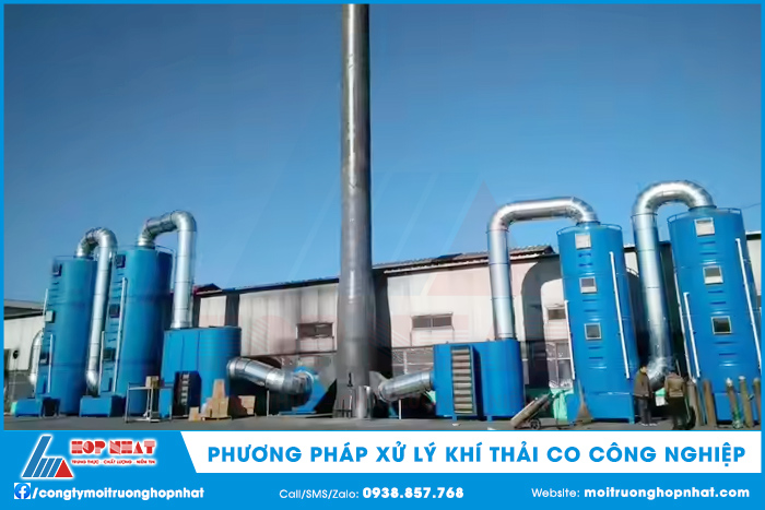 Phương pháp xử lý khí thải CO công nghiệp