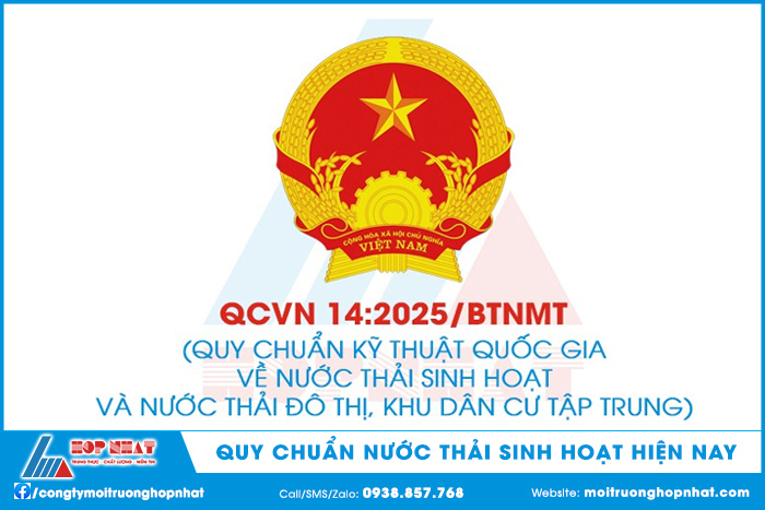 Quy Chuẩn Nước Thải Sinh Hoạt Mới Nhất QCVN 14 2025