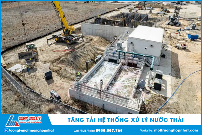 Tăng tải hệ thống xử lý nước thải