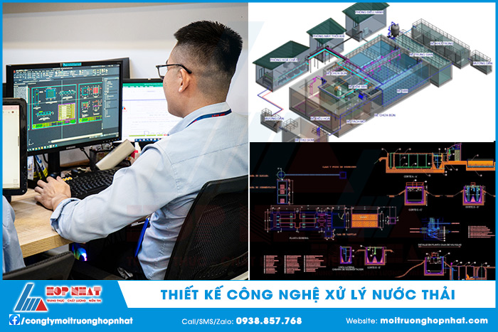 Thiết kế công nghệ xử lý nước thải phù hợp