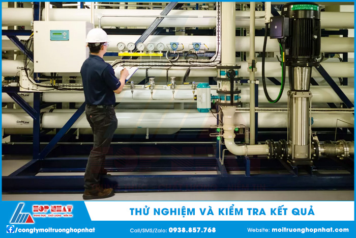 Thử nghiệm và kiểm tra kết quả
