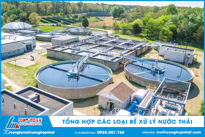 Tổng hợp các loại Bể xử lý nước thải