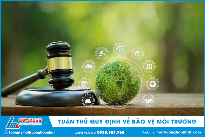 Tuân thủ quy định về bảo vệ môi trường