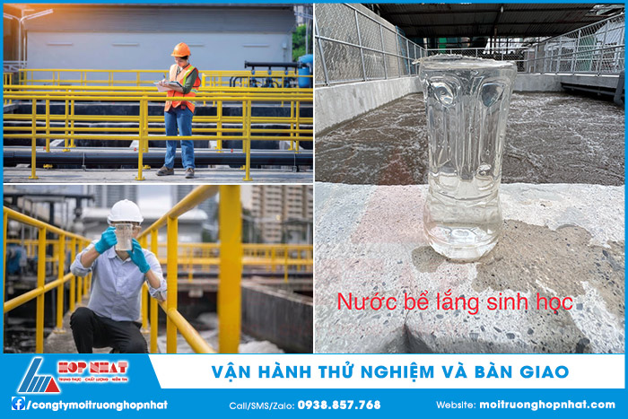 Vận hành thử nghiệm và bàn giao