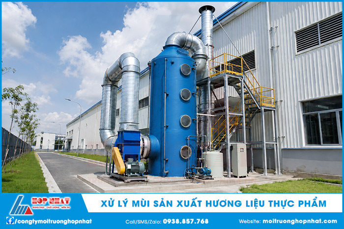 Xử lý mùi sản xuất hương liệu thực phẩm