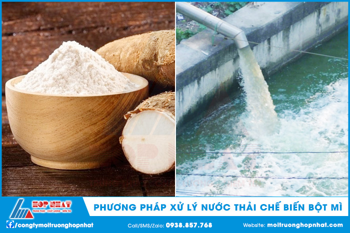 Xử lý nước thải chế biến bột mì