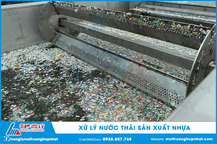 Xử lý nước thải sản xuất nhựa