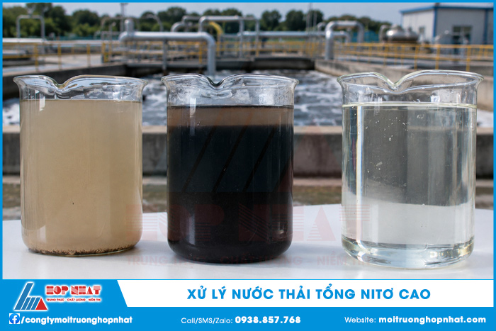 Xử lý nước thải tổng nitơ cao