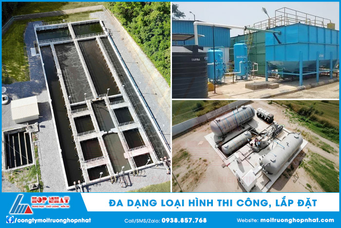 Đa dạng loại hình thi công, lắp đặt hệ thống
