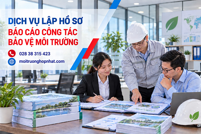 Dịch vụ lập hồ sơ báo cáo công tác bảo vệ môi trường
