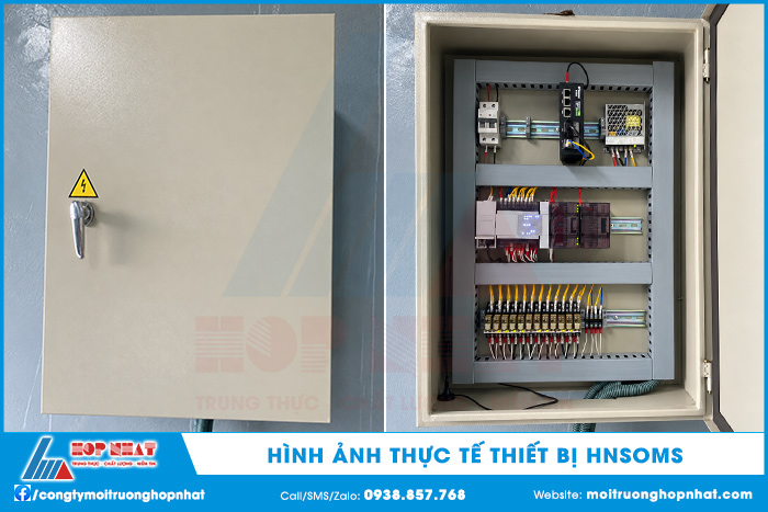 Hình ảnh thực tế thiết bị HNSOMS tại một dự án