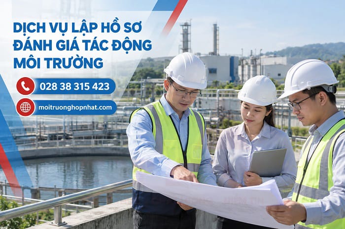 Dịch vụ lập hồ sơ báo cáo đánh giá tác động môi trường