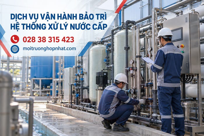 Dịch Vụ Vận Hành Và Bảo Trì Hệ Thống Xử Lý Nước Cấp