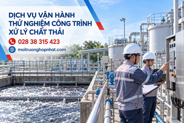 Dịch vụ vận hành thử nghiệm sau giấy phép môi trường