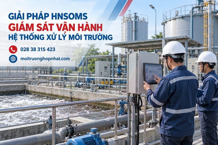 Thiết Bị Thông Minh Giám Sát Hoạt Động Hệ Thống Xử Lý Môi Trường