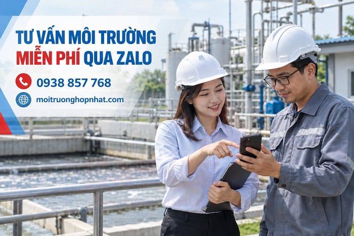 Tư Vấn Môi Trường Miễn Phí Qua Zalo Trực Tuyến 24/24