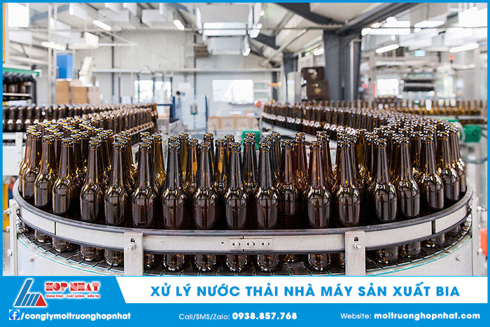 Xử lý nước thải nhà máy sản xuất bia
