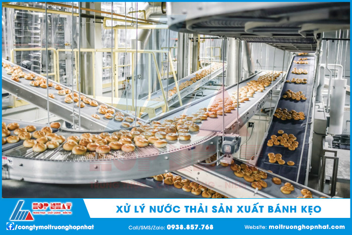 Vì sao cần xử lý nước thải bánh kẹo?