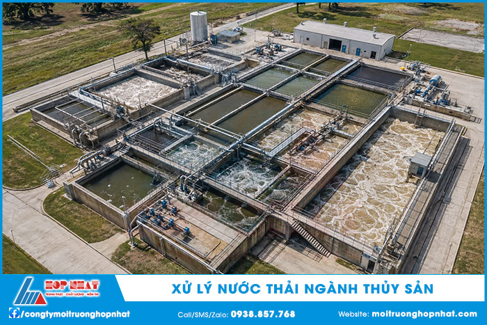 Xử lý nước thải ngành thủy sản